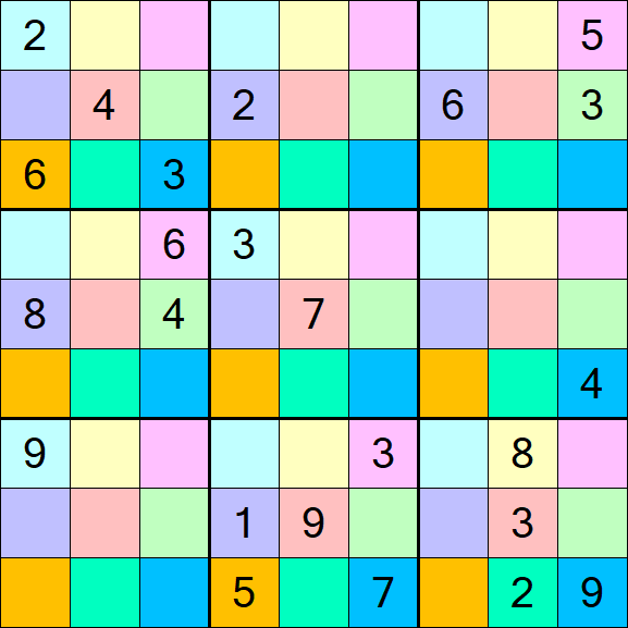 Sudoku DG - Difficile
