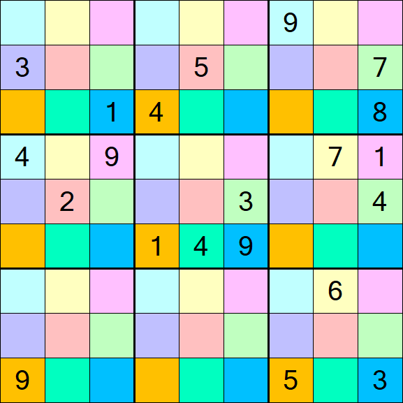 Sudoku DG - Difficile