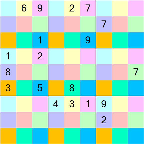 Sudoku DG - Difficile