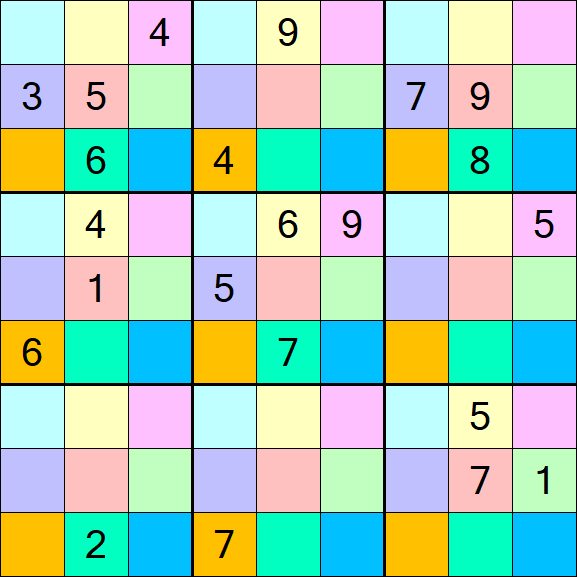 Sudoku DG - Difficile