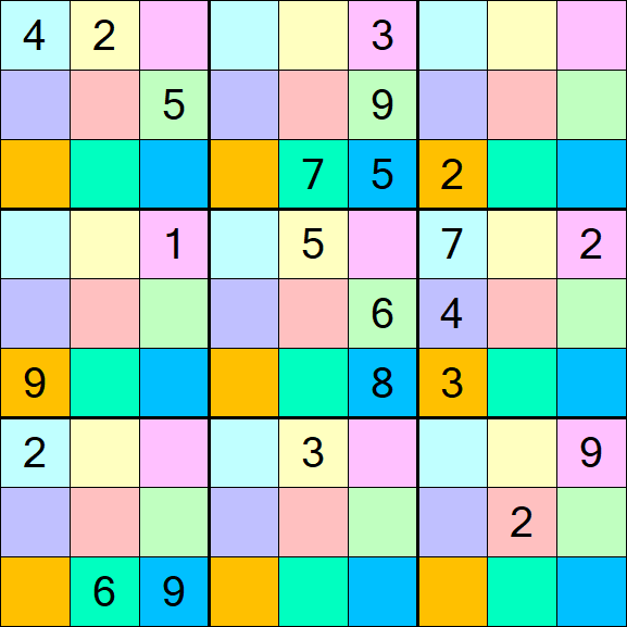 Sudoku DG - Difficile