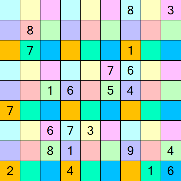 Sudoku DG - Difficile