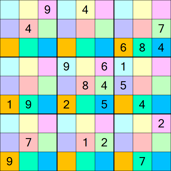 Sudoku DG - Difficile
