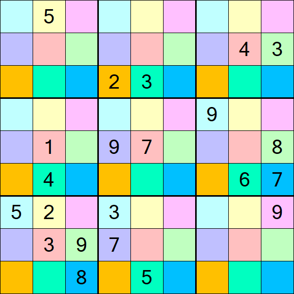 Sudoku DG - Difficile