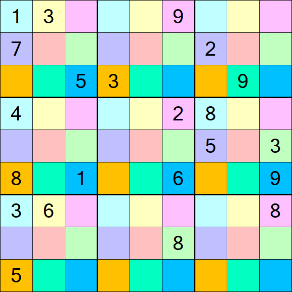 Sudoku DG - Difficile