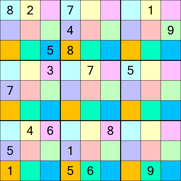 Sudoku DG - Difficile