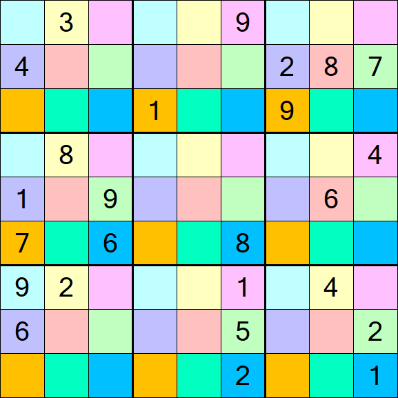 Sudoku DG - Difficile