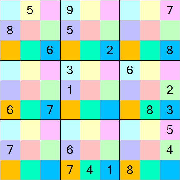 Sudoku DG - Difficile