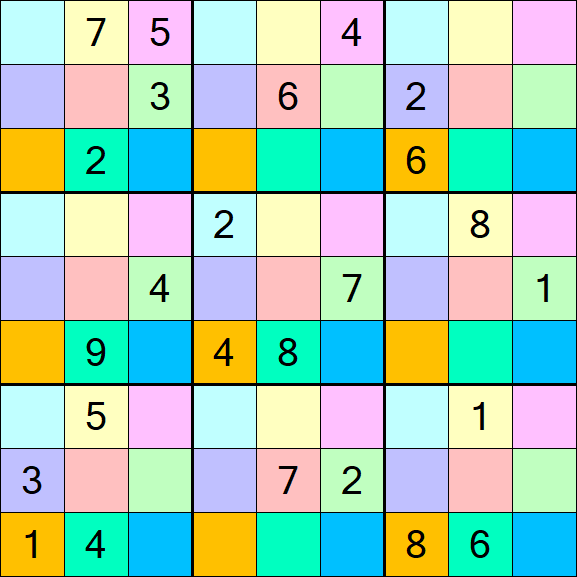 Sudoku DG - Difficile