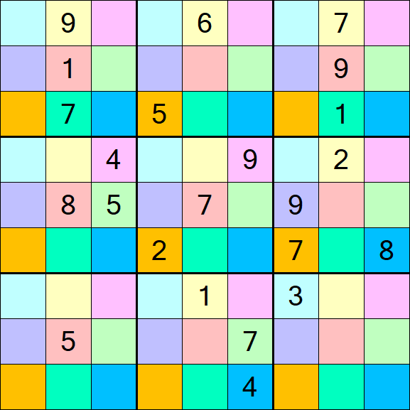 Sudoku DG - Difficile