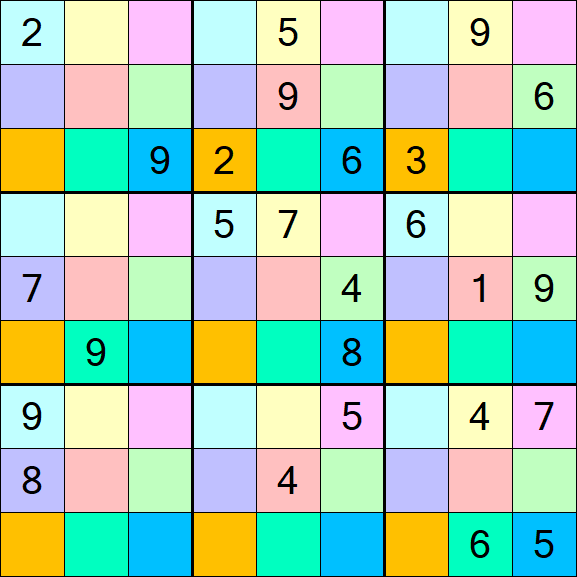 Sudoku DG - Difficile
