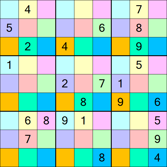 Sudoku DG - Difficile