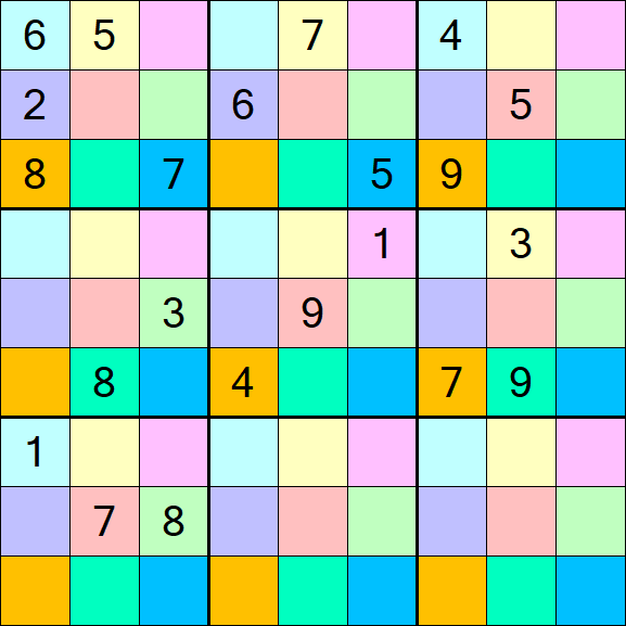 Sudoku DG - Difficile