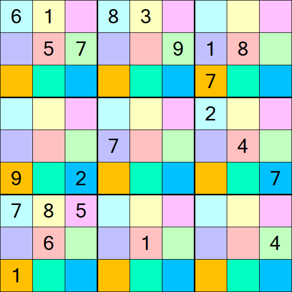 Sudoku DG - Difficile