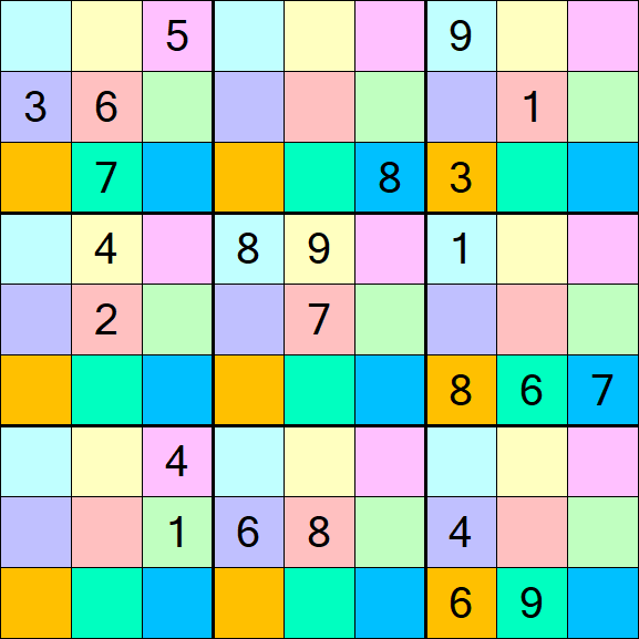 Sudoku DG - Difficile