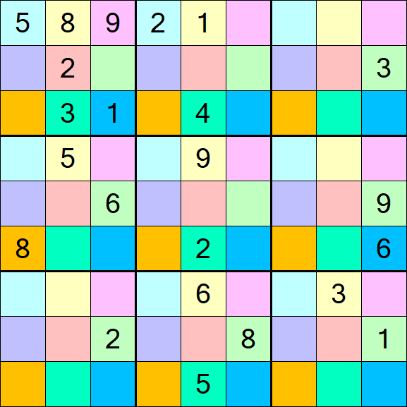 Sudoku DG - Difficile