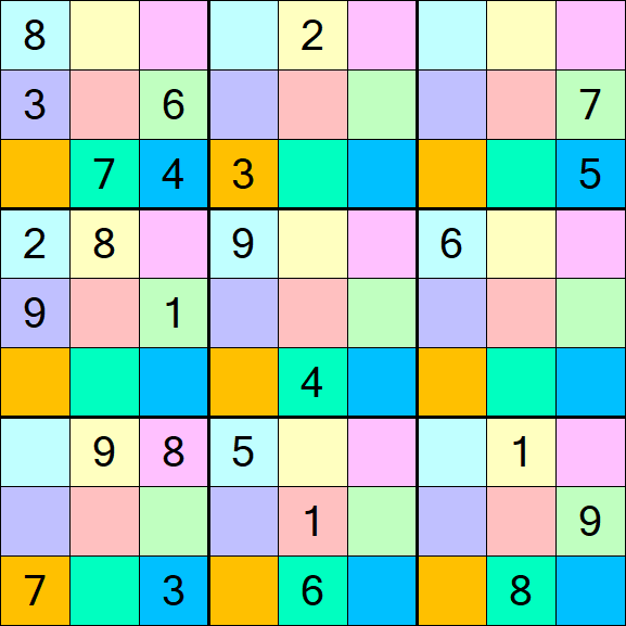 Sudoku DG - Difficile