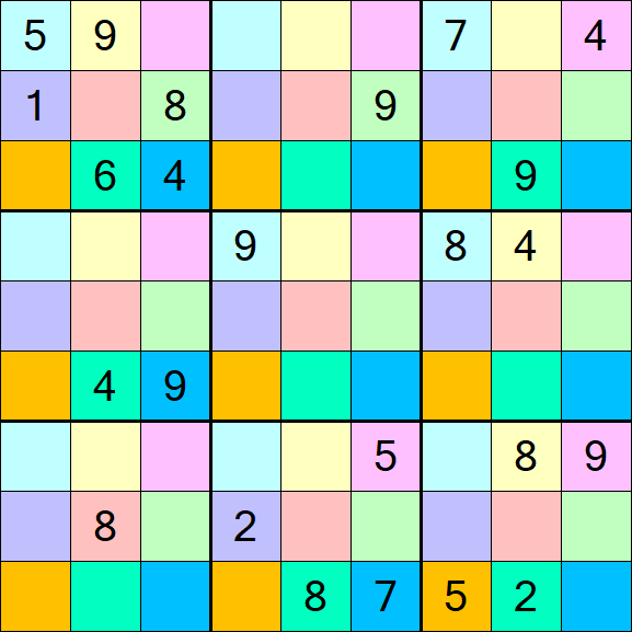 Sudoku DG - Difficile