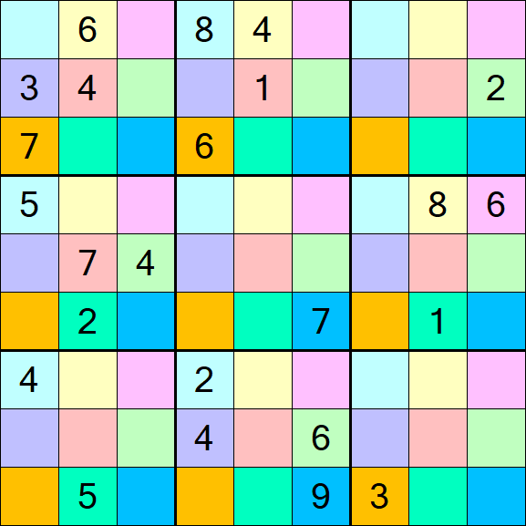 Sudoku DG - Difficile
