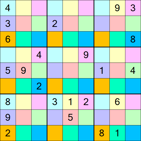Sudoku DG - Difficile