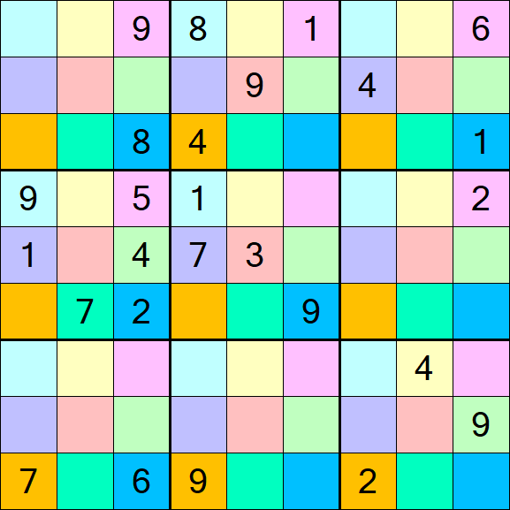 Sudoku DG - Difficile