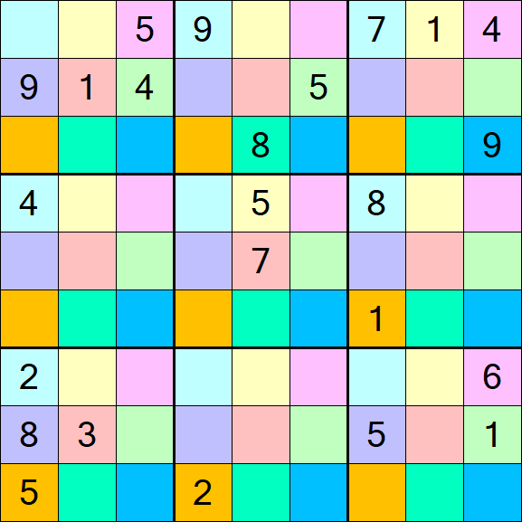 Sudoku DG - Difficile