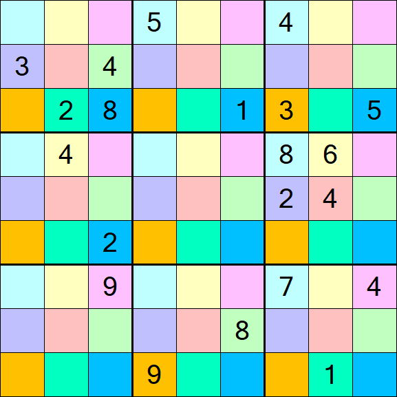 Sudoku DG - Difficile