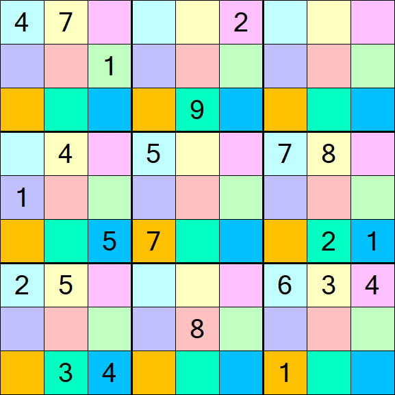 Sudoku DG - Difficile