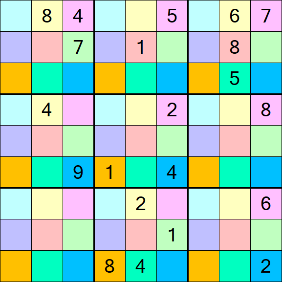 Sudoku DG - Difficile