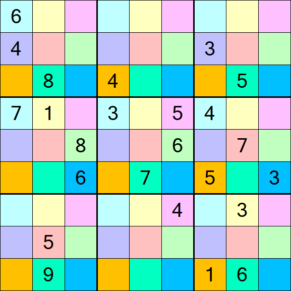 Sudoku DG - Difficile