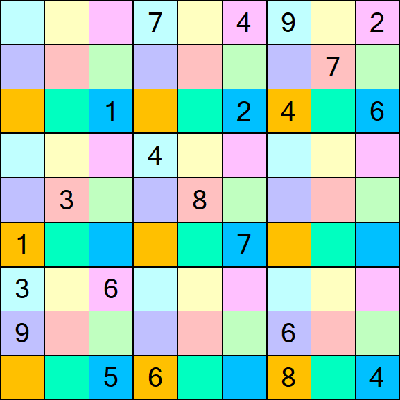 Sudoku DG - Difficile