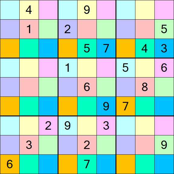 Sudoku DG - Difficile