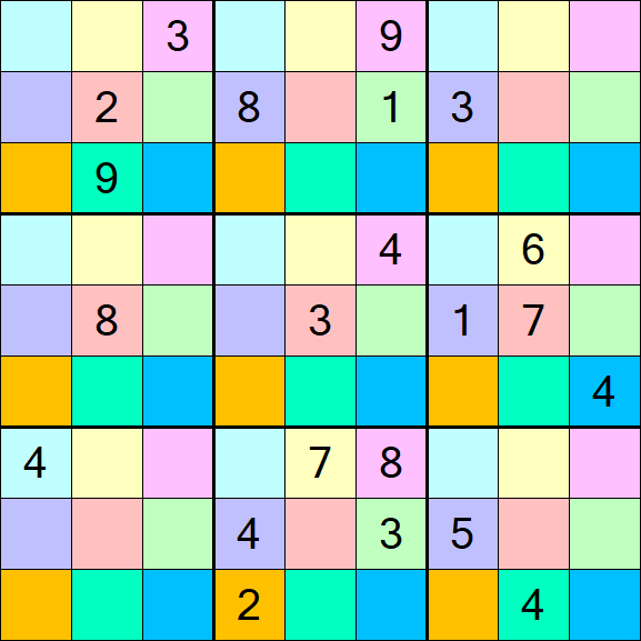 Sudoku DG - Difficile