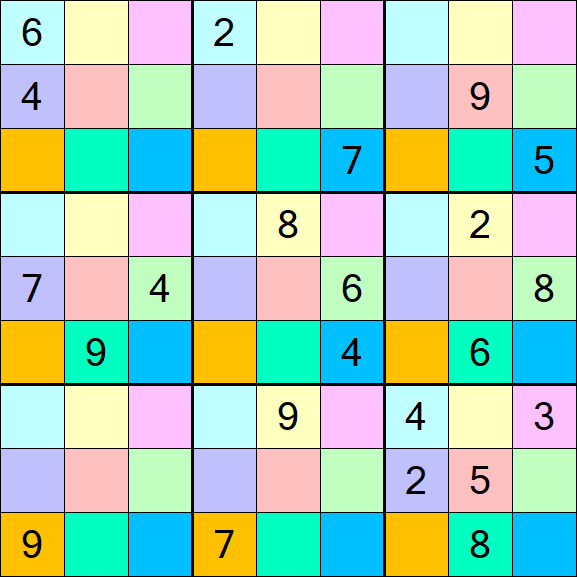 Sudoku DG - Difficile
