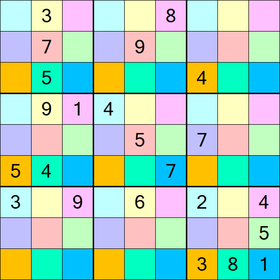Sudoku DG - Difficile