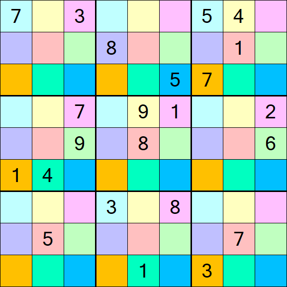 Sudoku DG - Difficile