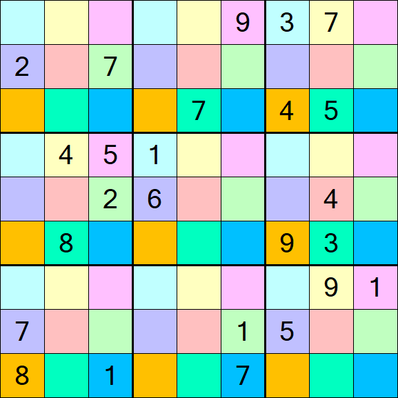 Sudoku DG - Difficile