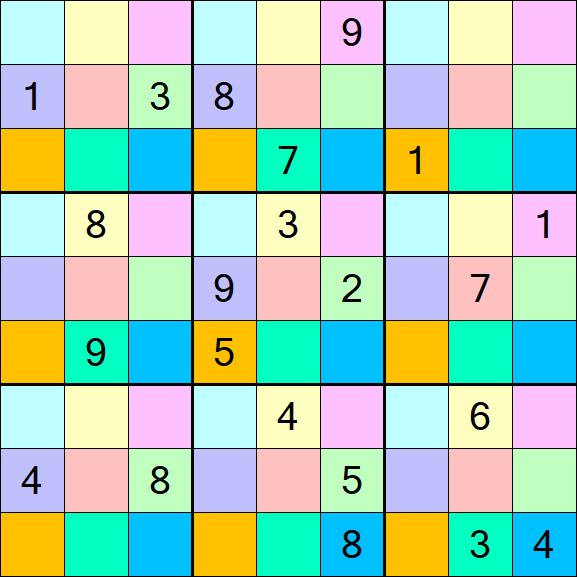 Sudoku DG - Difficile