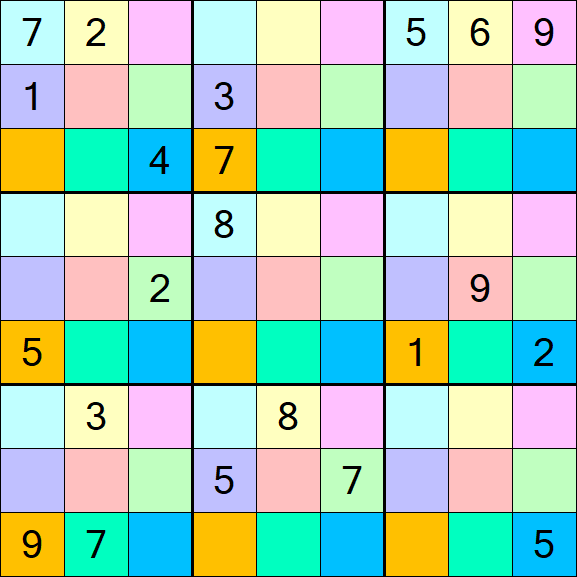 Sudoku DG - Difficile