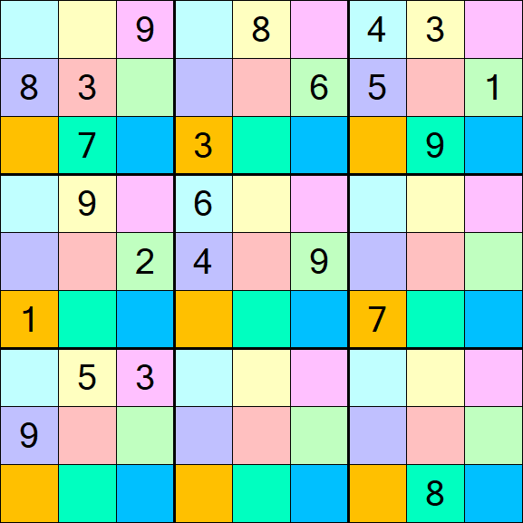 Sudoku DG - Difficile