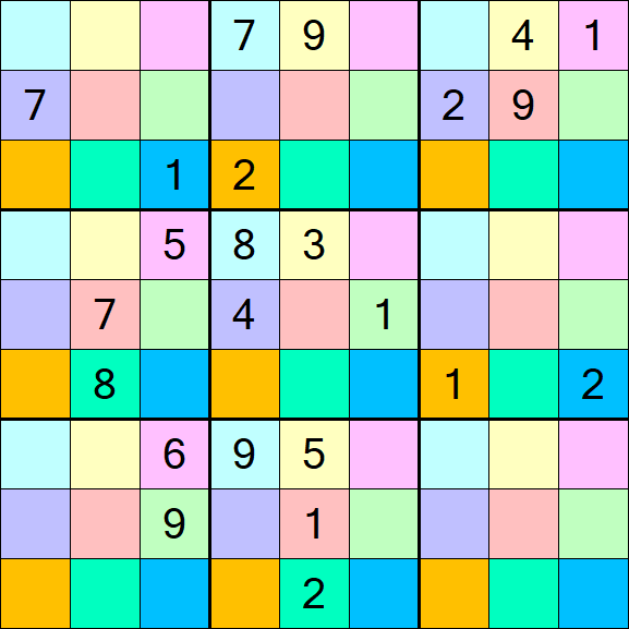 Sudoku DG - Difficile