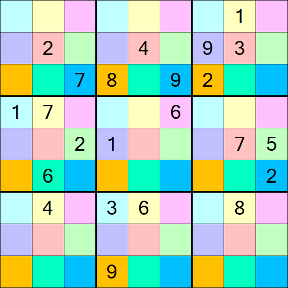 Sudoku DG - Difficile
