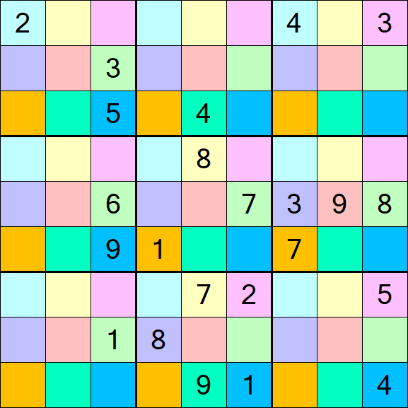 Sudoku DG - Difficile