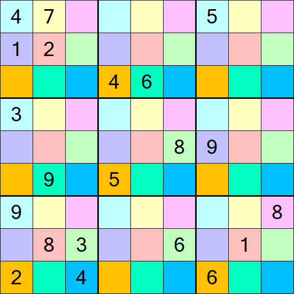 Sudoku DG - Difficile