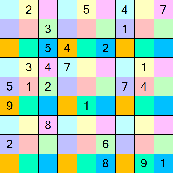 Sudoku DG - Difficile
