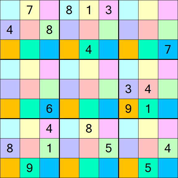 Sudoku DG - Difficile