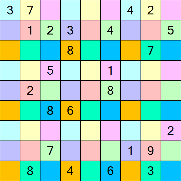 Sudoku DG - Difficile