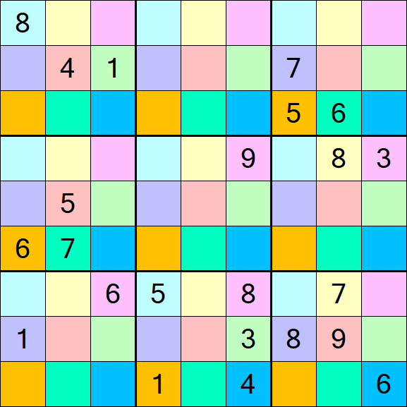 Sudoku DG - Schwierig
