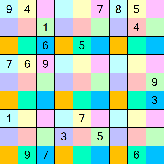 Sudoku DG - Schwierig