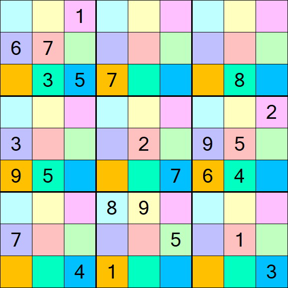 Sudoku DG - Schwierig